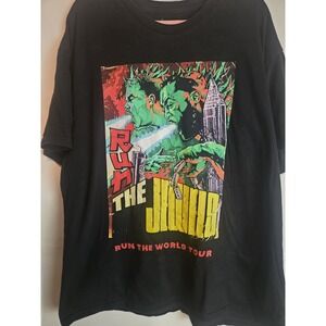 Run the Jewels T-shirt Sz Xl World Tour El-p Killler Mike Rap Hip Hop Godzilla